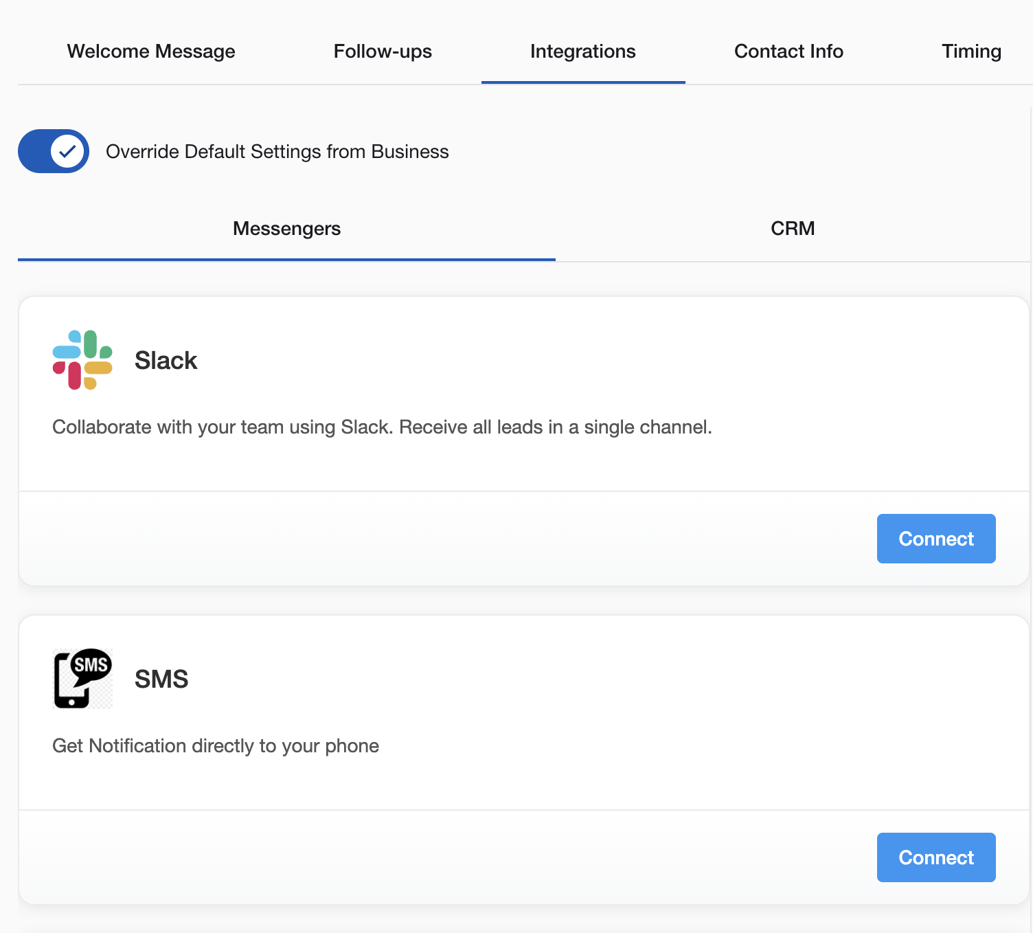 Yelp Auto Respond Integrations Overview